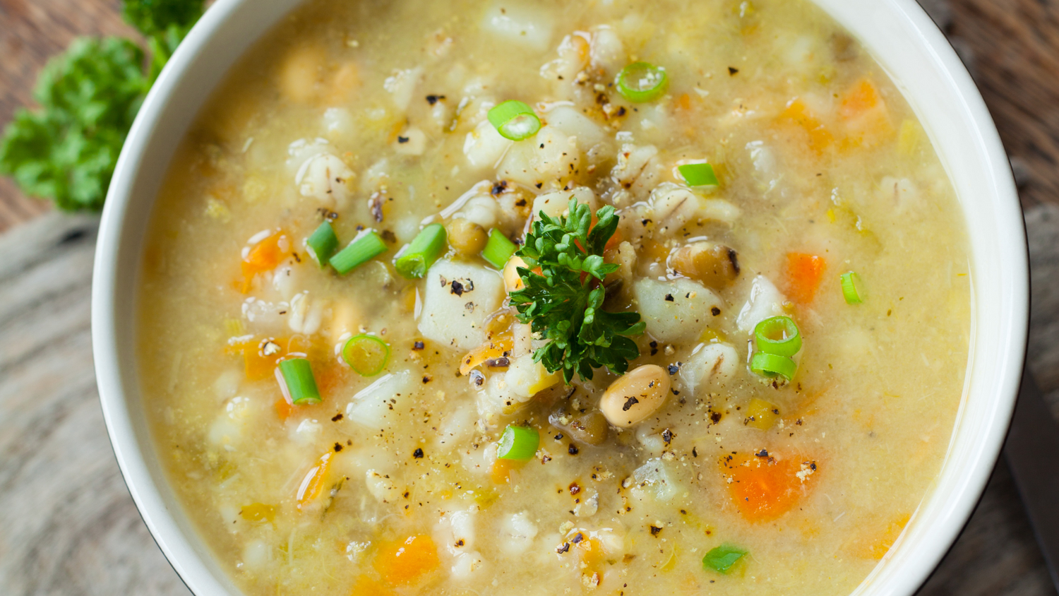 Chicken, Vegetable, and Barley Soup