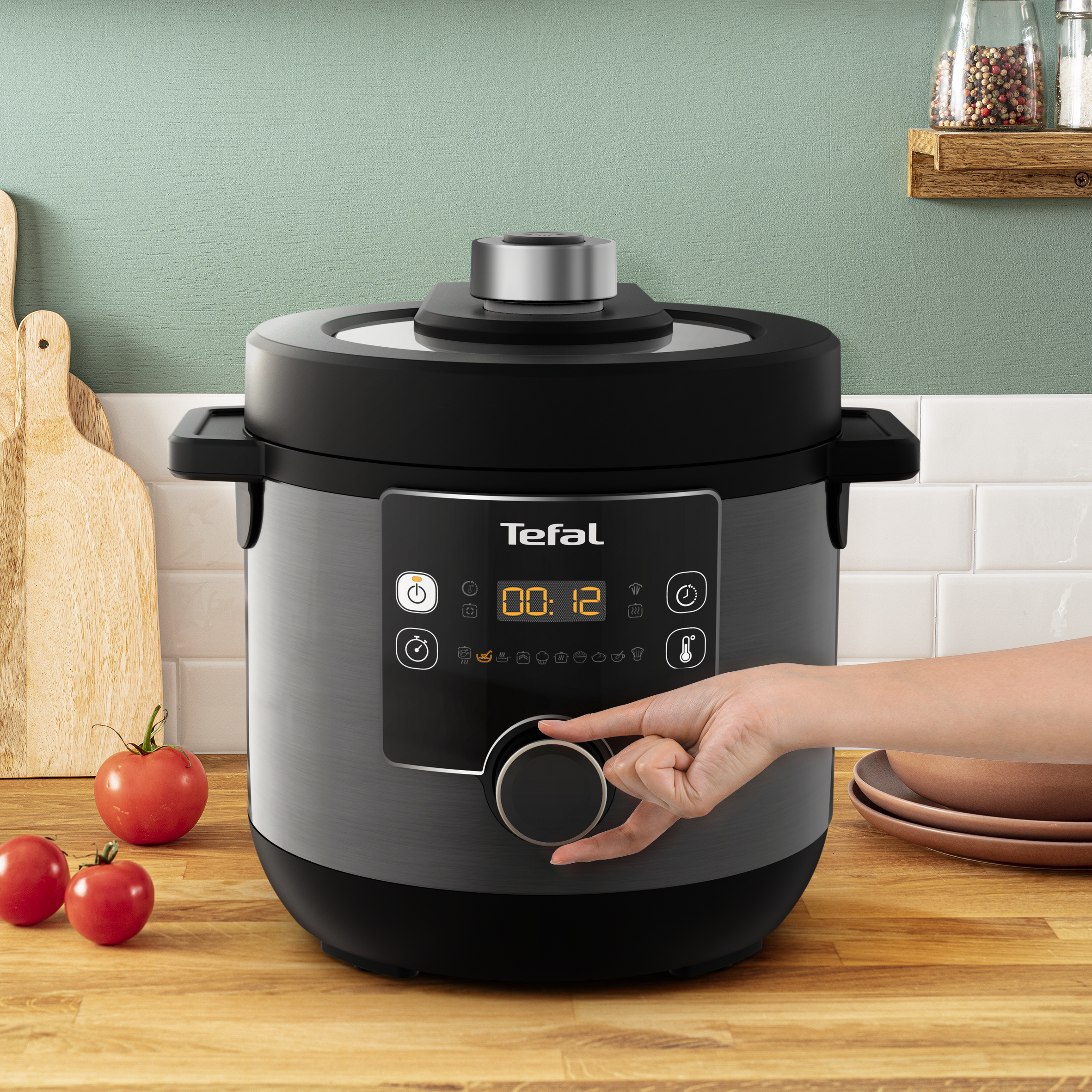 Turbo Cuisine Maxi Electric Pressure Cooker and Multicooker CY7778