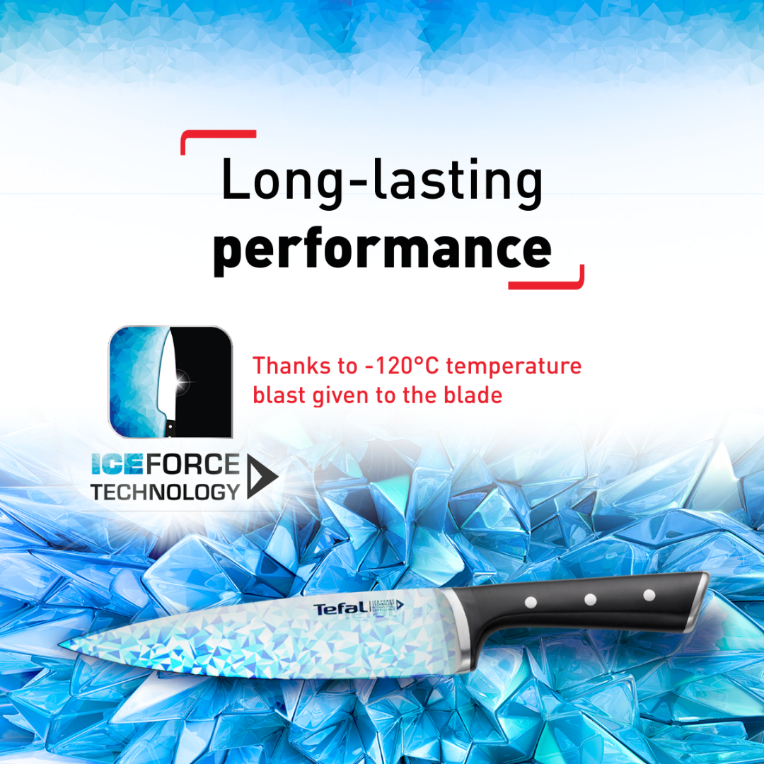 Tefal Ice Force Stainless Steel 4pc Set