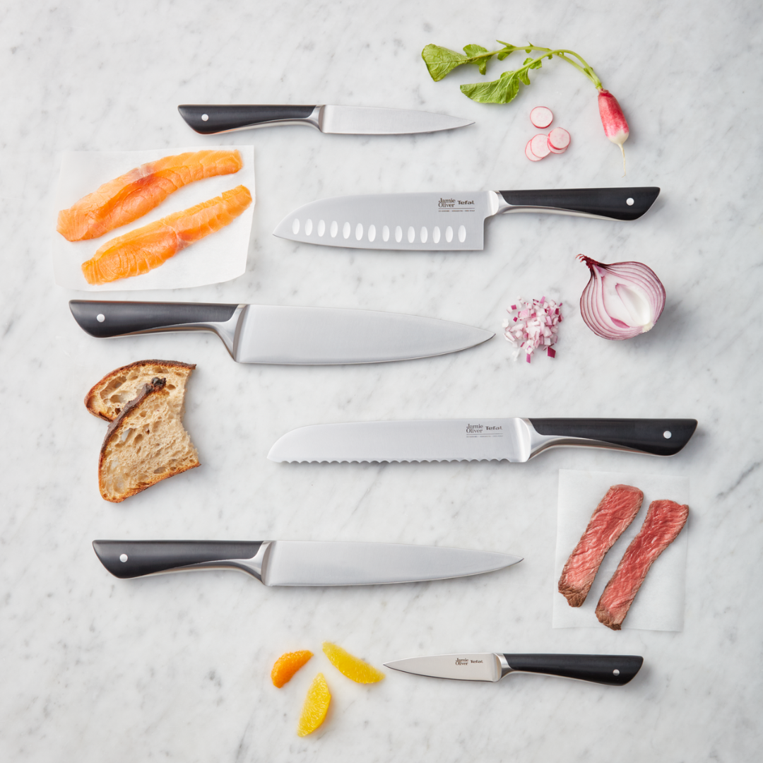 Jamie Oliver by Tefal Stainless Steel Steak Knife 11cm Set of 4