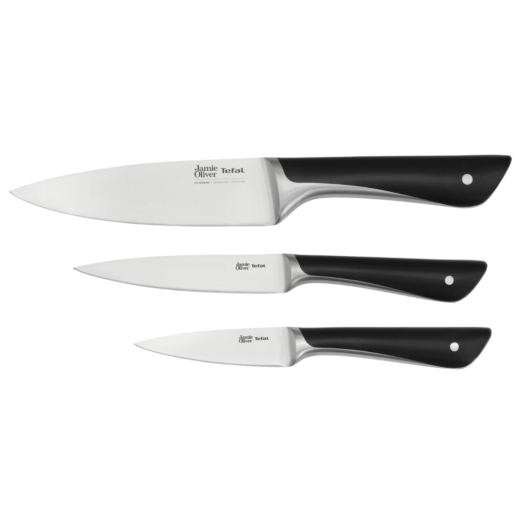 Jamie Oliver by Tefal Stainless Steel The Starter 3pc Knife Set