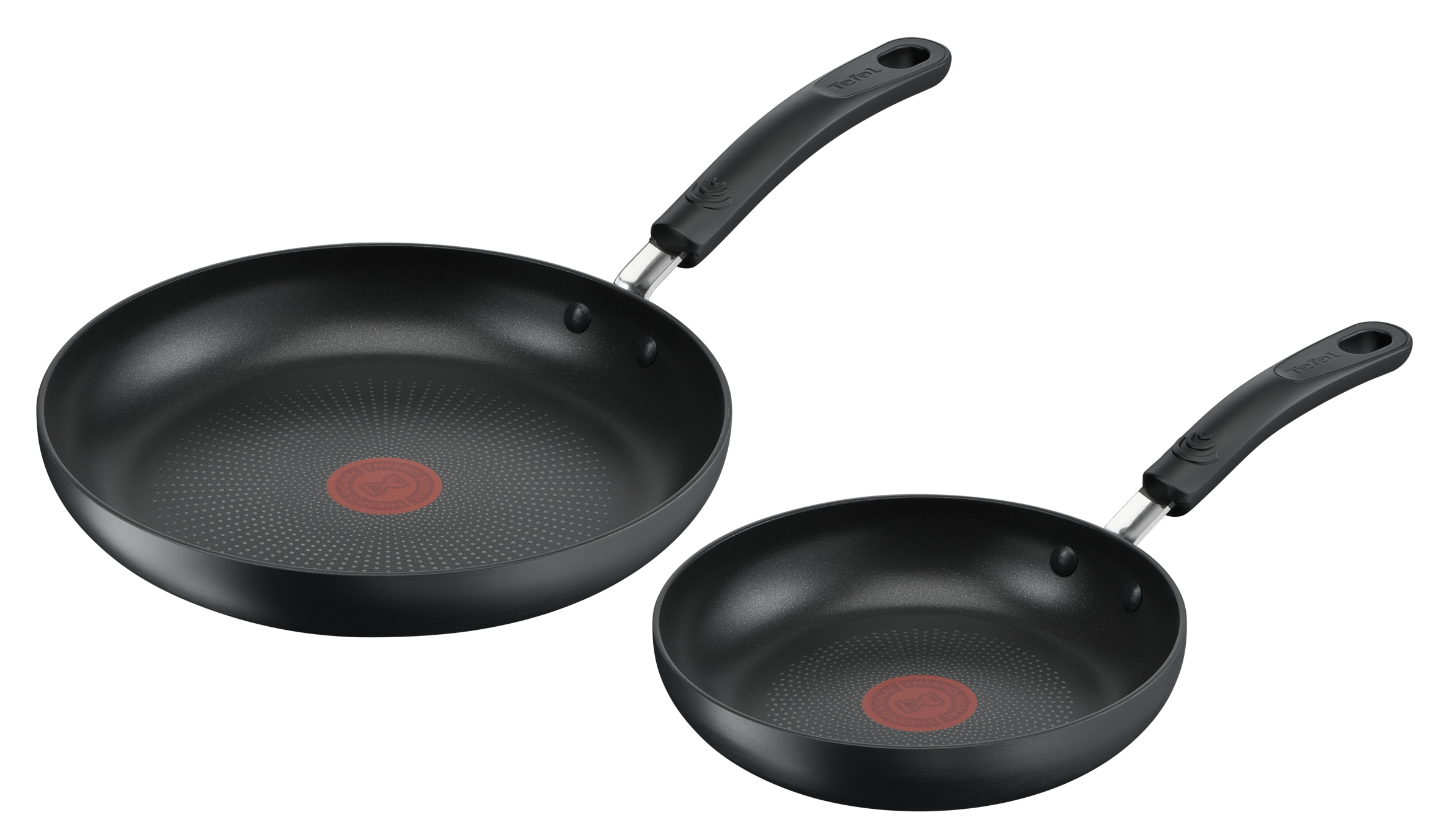 Tefal Jamie Oliver 26cm Hard Anodised Induction Sautepan with Glass Lid