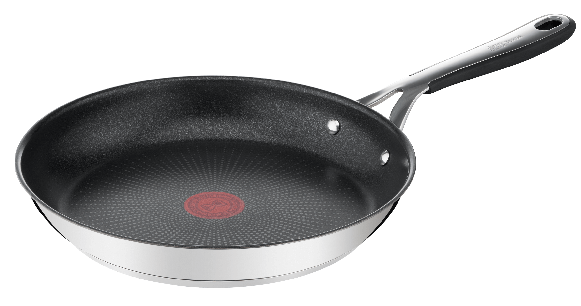 Jamie Oliver by Tefal Kitchen Essentials Non-Stick Stainless Steel Induction Frypan 28 cm