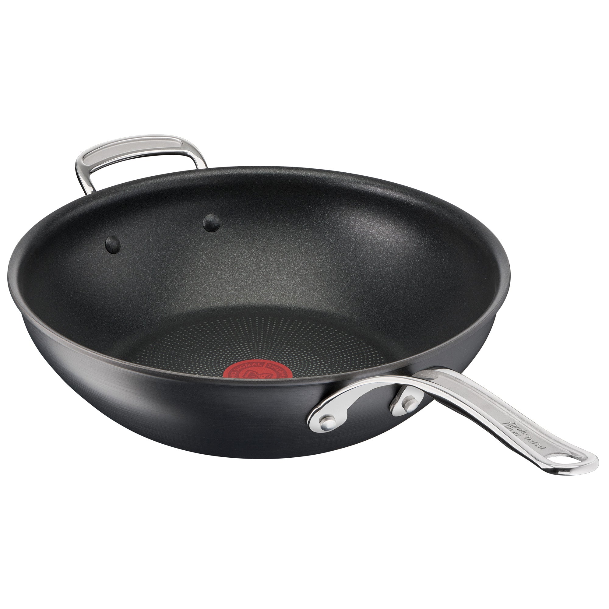 Jamie Oliver by Tefal Cooks Classic Non-Stick Induction Hard Anodised Wokpan 30cm