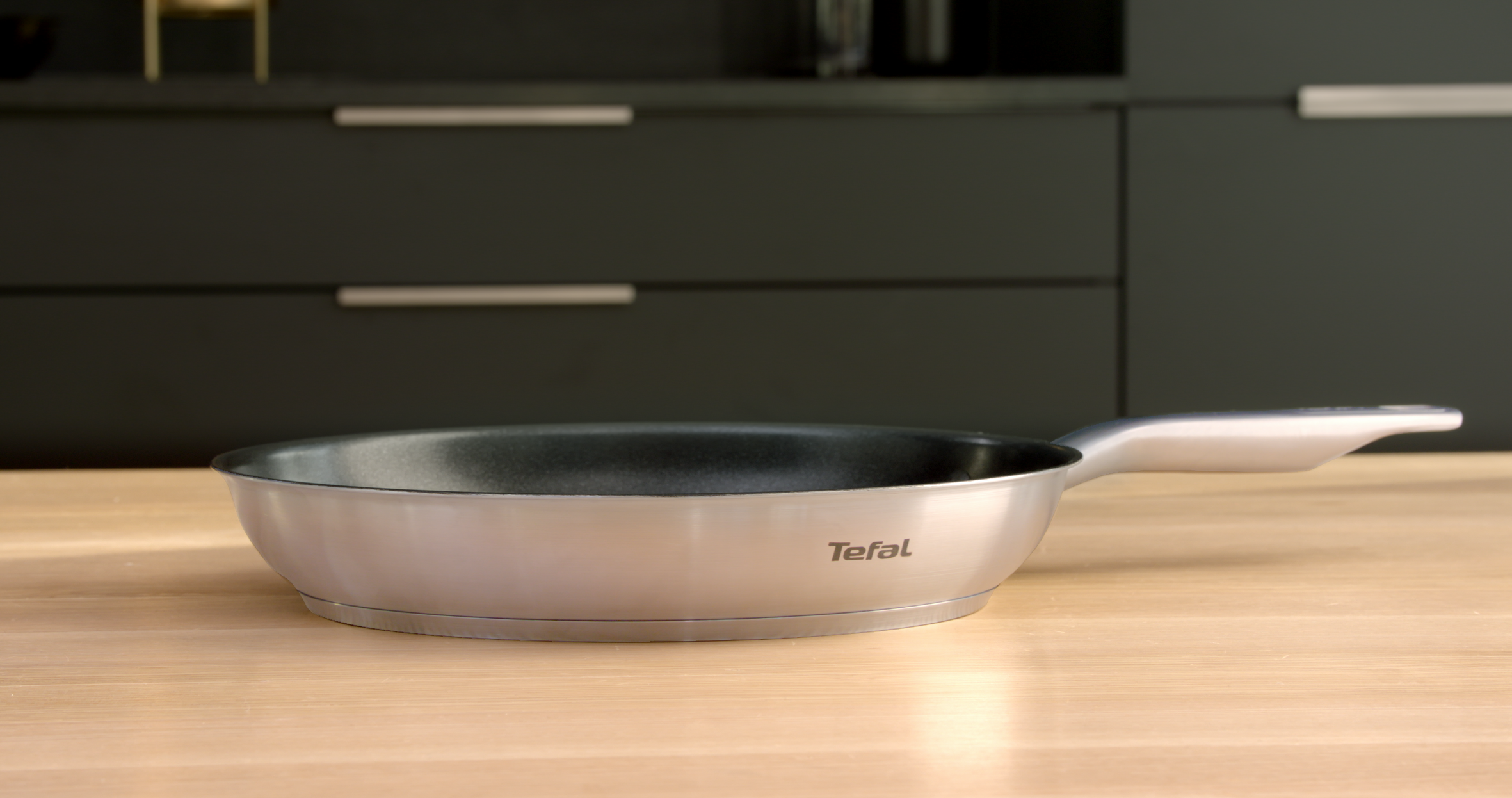 Tefal Virtuoso Stainless Steel Induction Frypan 28cm
