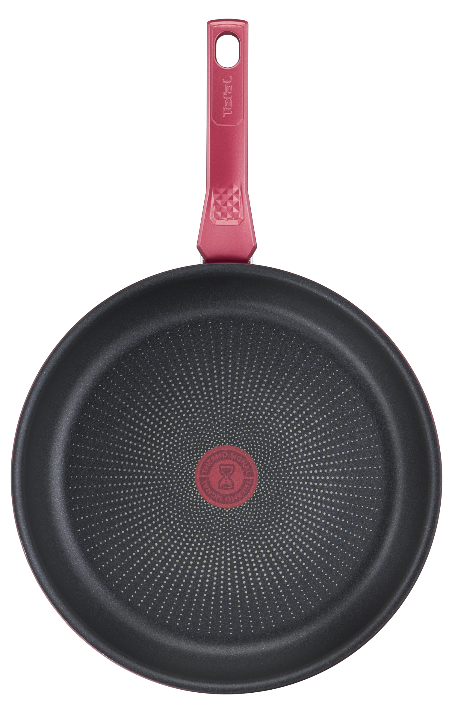 Tefal Daily Chef Red Non-Stick Induction Twin Pack Frypan Set 22/28cm