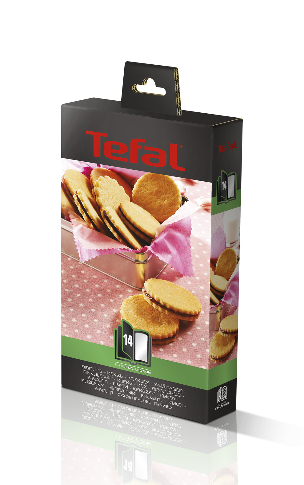 Tefal Snack Collection Accessory Plates - Biscuit XA8014