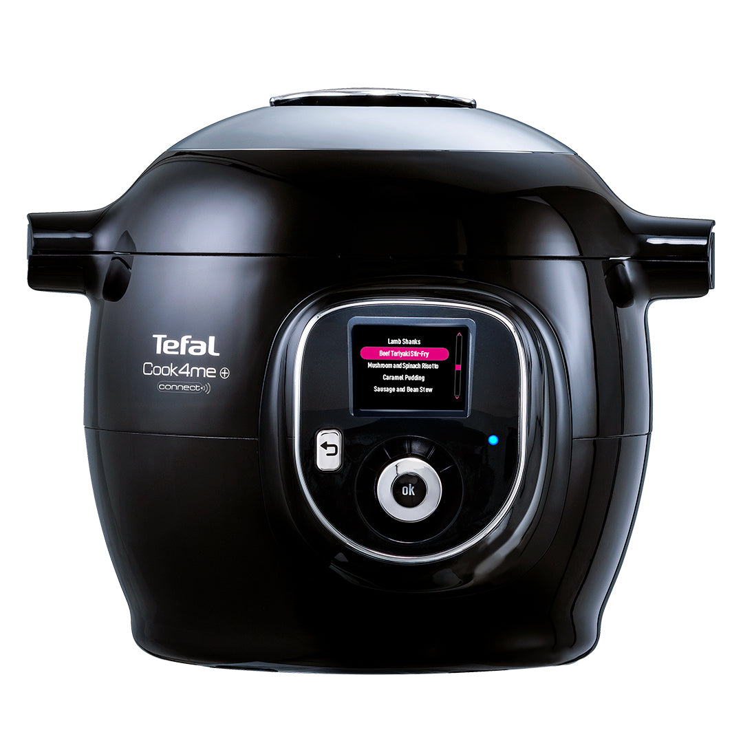 Tefal Cook4me+ Connect Black CY8558 Smart Multicooker & Pressure Cooker